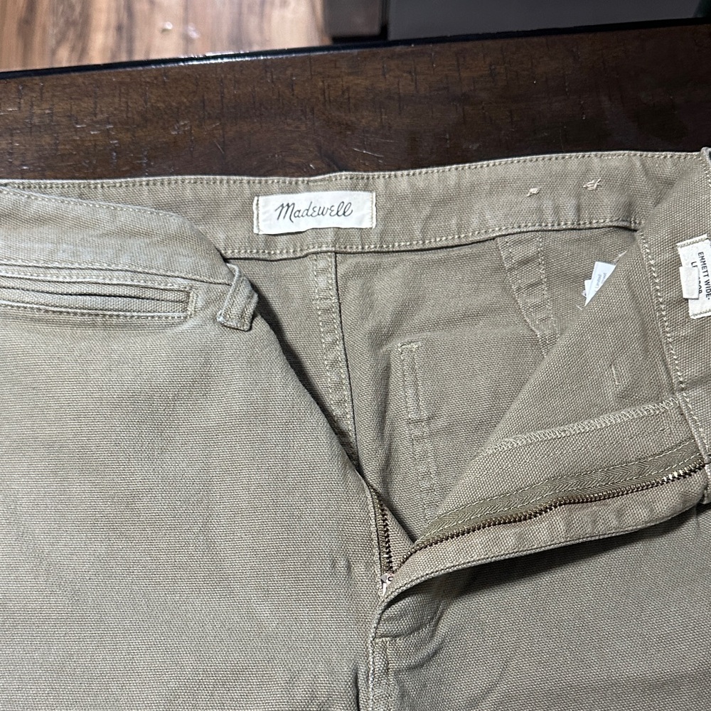Madewell Khaki Trousers